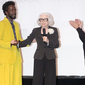 Ao lado de Alan Rocha, Fernanda Montenegro celebra novo filme aos 95 anos e emociona público na pré-estreia.