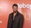 Can Yaman marcou presença na coletiva para divulgação de 'El Turco', no último dia 25, em um cinema na zona sul do Rio de Janeiro.
