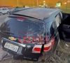 Imagens do Portal Leo Dias mostram o carro de Fabiano Menotti após o acidente
