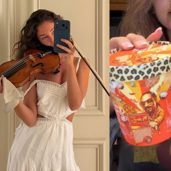 R$ 54.154 ao mês para comer sorvete: essa violinista australiana, hoje moradora de Dubai, terá o emprego dos sonhos graças à nova marca de Snoop Dogg; musicista já tocou Grande Prêmio de Fórmula 1 de Mônaco e comemora nova conquista: 'Oportunidade única na vida'