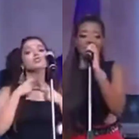 Há 10 anos: quase ninguém lembra, mas Anitta e Ludmilla foram 'backing vocals', interpretando (ou tentando) Libras no palco da Globo