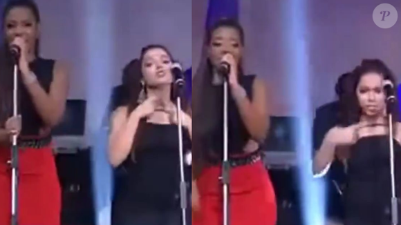 Há 10 anos: quase ninguém lembra, mas Anitta e Ludmilla foram 'backing vocals', interpretando (ou tentando) Libras no palco da Globo