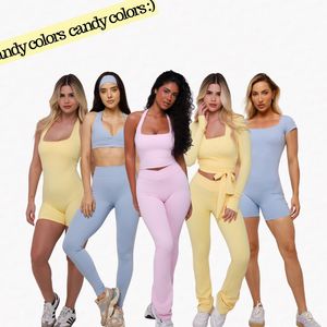 Marca Rosa Imperial Fitness é responsável pelos conjuntos candy color usados por Sarah Andrade no 'BBB 26'