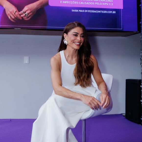Juliana Paes alertou: ‘Os homens são parte da solução desse problema, porque eles também são parte da cadeia de transmissão’