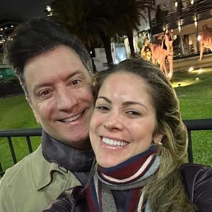 Quase 20 anos separam o casal Jacqueline Brazil e Luiz Carlos Jr.