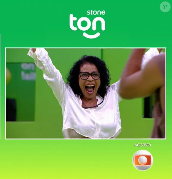 Dona Vilma venceu a prova Bate e Volta e escapou do Paredão