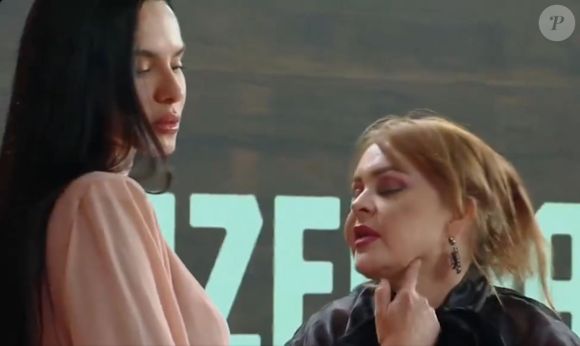 Gaby Spanic pediu para Tamires revidar o tapa, mas ela se recusou