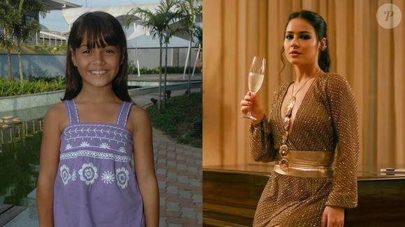 Antes e depois de Giullia Buscacio: famosa desde criança, ela já encantava o público em 'A Lei e o Crime'. Olha como a atriz cresceu!