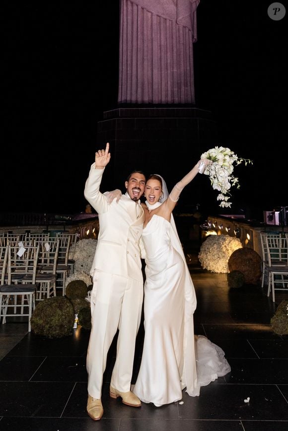 Fotos do casamento de Giovanna Lancellotti e Gabriel David: casal optou por uma cerimônia reservada