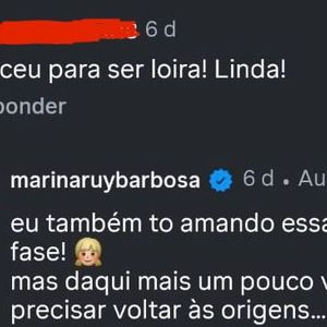 Marina Ruy Barbosa entrega que vai ficar ruiva de novo
