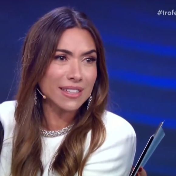 Patrícia Abravanel se emocionou e comoveu os telespectadores com sua homenagem a Silvio Santos