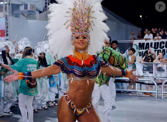 Com Viviane Araujo rainha de bateria, Mancha Verde recriou enredo de 2012