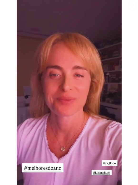 Angélica vibrou com algumas vitórias e garantiu estar muito orgulhosa do marido, Luciano Huck