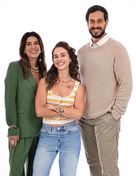 Novela 'Uma Babá Milionária', do Globoplay, traz atores como Laryssa Ayres na pele da mocinha Carolina, Raphael Vianna como Fernando, o CEO da empresa da família Vergara, além de Fernanda Paes Leme como a vilã Valentina.