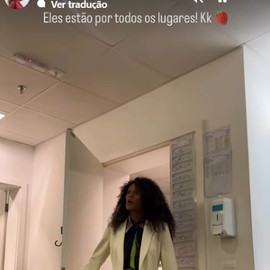 Taís Araújo disse que não vai comer o Morango do Amor, a sobremesa mais famosa do momento.