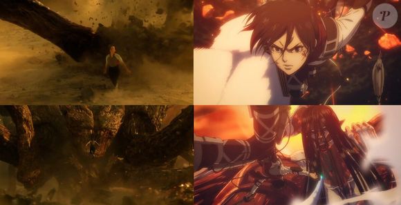 Algumas cenas finais de 'Stranger Things' se parecem com o final do anime 'Ataque dos Titãs'