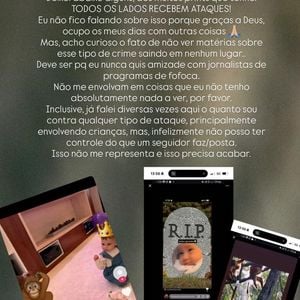 Em meio à polêmica, companheira de Neymar expôs mensagens de ódio recebidas por ela e pelas filhas