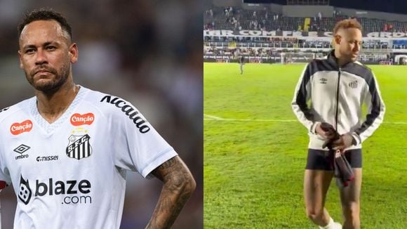 'Nunca tinha reparado que ele tem...': vídeo de Neymar de cueca em campo viraliza e detalhe inusitado no corpo do jogador rouba a cena; entenda!