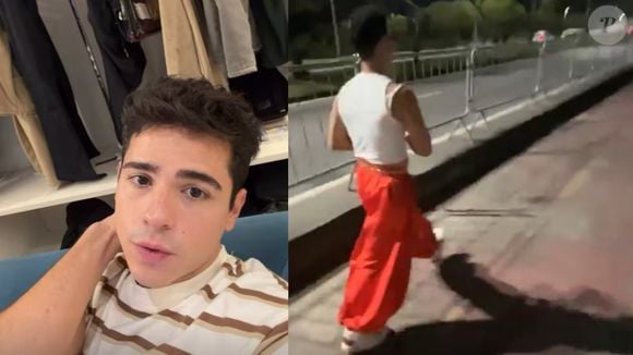 O ator João Victor Gonçalves, no ar em 'Quem Ama Cuida', passou por uma situação delicada ao ser constrangido na última sexta-feira (04), por seu look usado no Rock in Rio