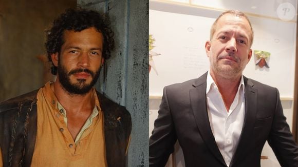 Antes e depois dos galãs da Globo: Malvino Salvador esbanjou beleza em 'Cabocla', no ano de 2004. 21 anos depois, continua bonitão