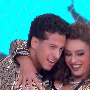 Para manter sua apresentação, Cátia Fonseca precisou fazer alterações em sua coreografia, o que a colocou em desvantagem