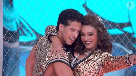 Para manter sua apresentação, Cátia Fonseca precisou fazer alterações em sua coreografia, o que a colocou em desvantagem