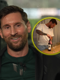 Essa receita de drink com vinho do Messi deixaria qualquer enólogo 'torcendo o nariz' e dá para fazer em casa