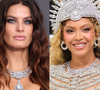 Luxuosa! Com colar de R$ 250 milhões usado por Beyoncé no MET Gala 2026, Isabeli Fontana rouba a cena no baile da amfAR em Cannes; veja fotos