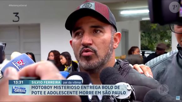 Pai de Ana Luiza acusou amiga da filha de não esboçar reação ao ver a garota passando mal ao comer bolo com veneno