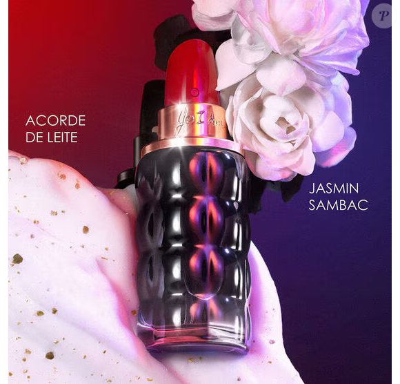 Yes I Am aposta em notas de framboesa, cardamomo e jasmim para criar um aroma envolvente que combina feminilidade e ousadia na medida certa