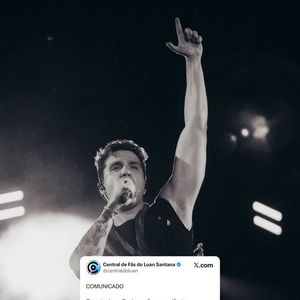 "O cantor Luan Santana tem por princípio não se manifestar politicamente. O gesto em questão remete à inicial de seu nome, honrando um hábito adotado desde o início de sua carreira, sem qualquer conotação político-partidária", disse a assessoria de Luan Santana