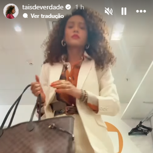 Taís Araújo publicou, no Instagram, a transformação de Raquel nos próximos capítulos de 'Vale Tudo'
