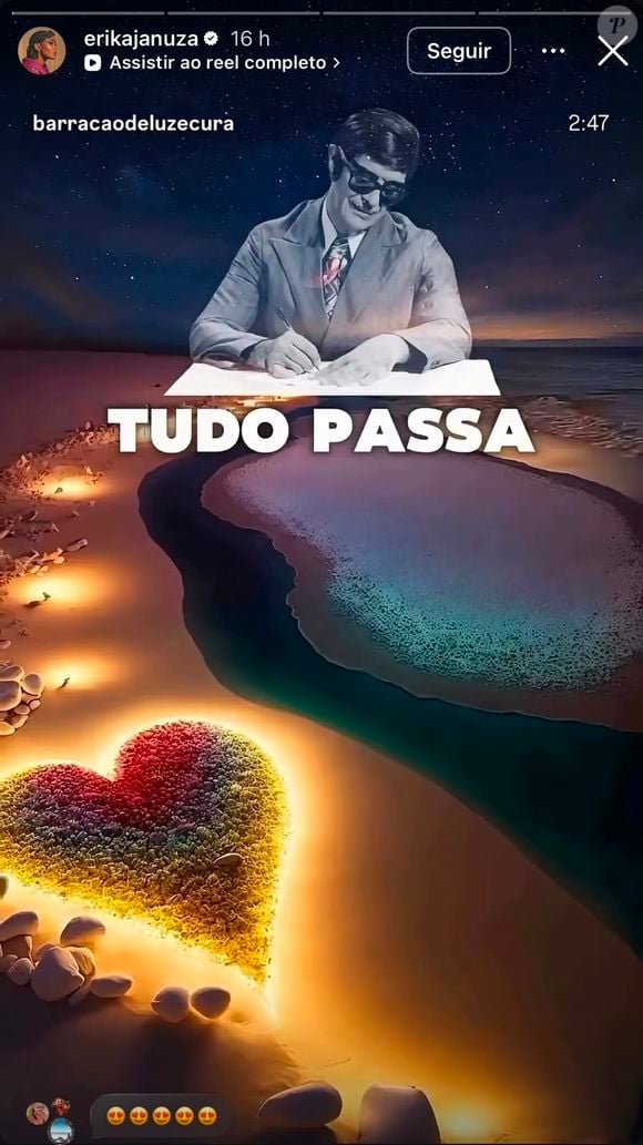 Erika Januza emociona seguidores ao compartilhar reflexão atribuída a Chico Xavier antes de falar pela primeira vez sobre o término com Arlindinho