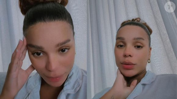 Brunna Gonçalves rejeita comentários sobre seu corpo no pós-parto: 'Guarda esse comentário para você'