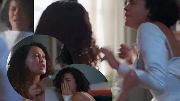 FINALMENTE! Raquel desmascara Maria de Fátima, chama a filha de 'prostituta' e rasga vestido de noiva em 'Vale Tudo'; web reage: 'Cenão chocante'