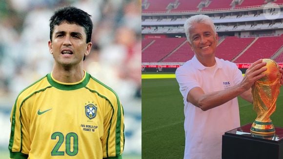 Antes e depois de Bebeto: hoje grisalho, jogador marcou a história do Brasil na Copa do Mundo e segue inserido no meio do futebol