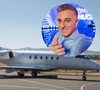 Fortuna nos céus! Avião de Luciano Huck vale R$ 70 milhões e custa até R$ 10 milhões por ano para manter