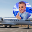 Fortuna nos céus! Avião de Luciano Huck vale R$ 70 milhões e custa até R$ 10 milhões por ano para manter