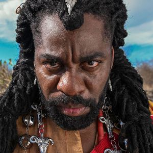 Lázaro Ramos e o vilão Jendal da novela 'A Nobreza do Amor'