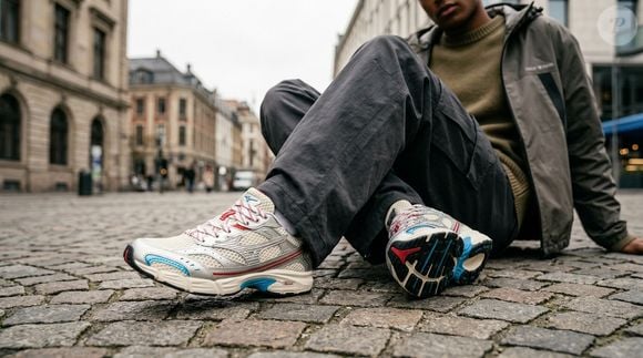 Até o fechamento desta matéria, o Tênis Casual Mizuno MZR Osaka Day era encontrado por R$ 649,99, unindo design conceitual e apelo fashion