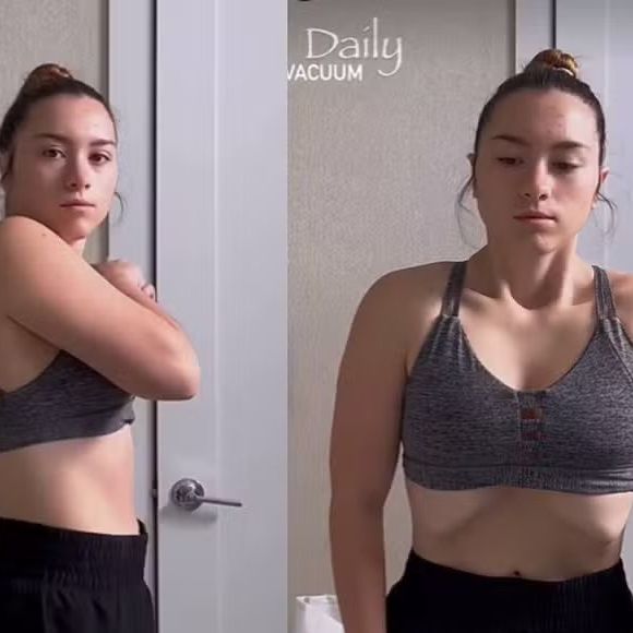 Sofia Liberato, filha do saudoso apresentador Gugu, exibe como faz a técnica