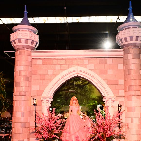 Tema escolhido para a comemoração foi a princesa Cinderela