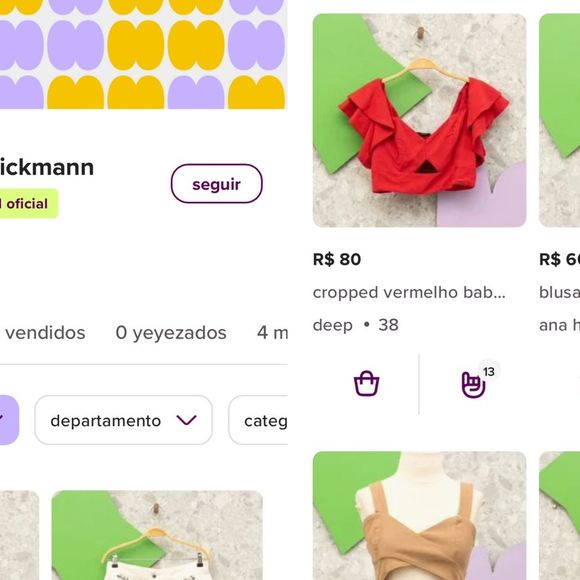 Ana Hickmann coloca para vender em bazar croppeds que chegam a apenas R$ 40 reais