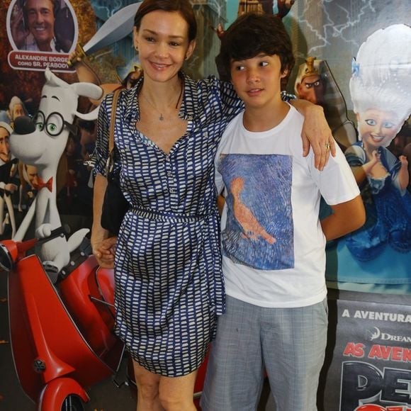 Julia Lemmertz também é mãe de Miguel, fruto do casamento com Alexandre Borges
