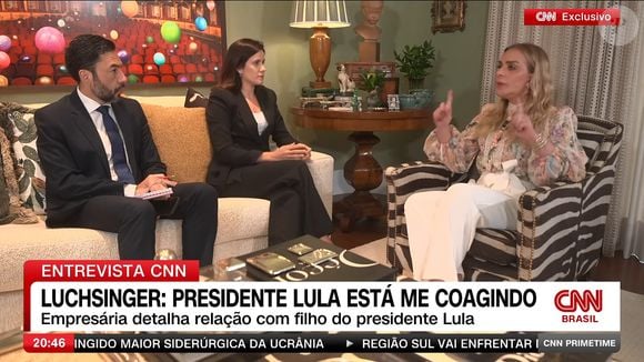 Roberta Luchsinger reagiu ao ser chamada de 'pilantra' por Lula: 'Ele mente o tempo inteiro e é machista'