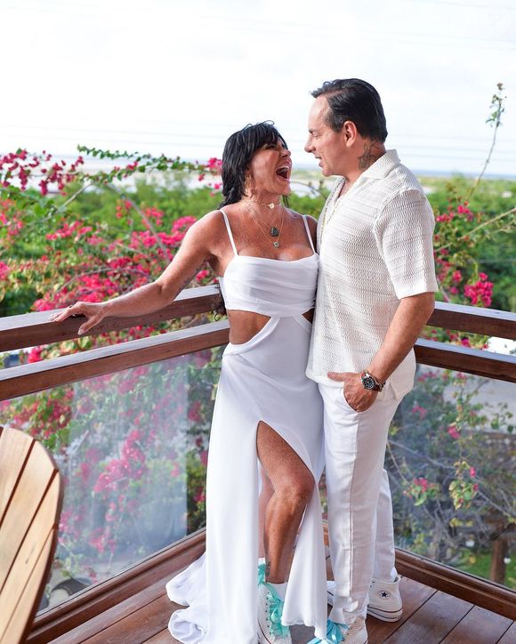 Gretchen e Esdras costumam postar diversas declarações nas redes sociais