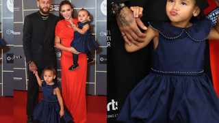 Neymar usa relógio de R$ 2 milhões; Bruna Biancardi aposta em vestido vermelho com recortes e filhas roubam a cena em leilão beneficente; veja fotos!