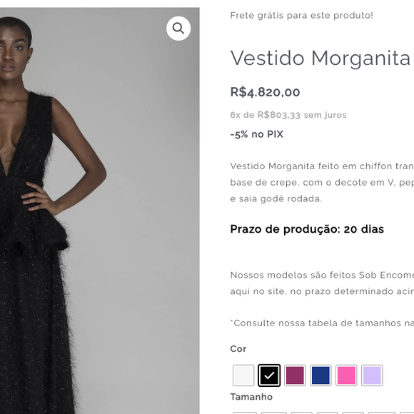 Vestido escolhido por Rafaella Justus custa R$ 4,8 mil e é feito sob encomenda