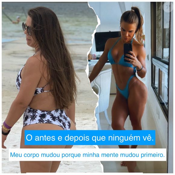 Recentemente, Bruna Cramer compartilhou o seu antes e depois nas redes sociais e, em entrevista, contou detalhes do seu processo
