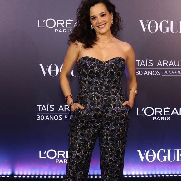 Festa dos 30 anos de carreira de Taís Araújo recebeu Maeve Jinkings, de 'Vale Tudo'